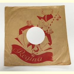 Original Regina Cover fr 25er Schellackplatten A1 B