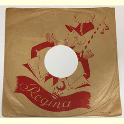 Original Regina Cover fr 25er Schellackplatten A1 B