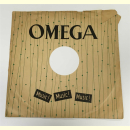 Original Omega Cover für 25er Schellackplatten