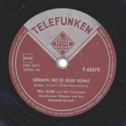 Geschwister Hofmann und das Golgowsky-Quartett - Seemann, wo ist deine Heimat / Vergiss es nicht, an mich zu denken