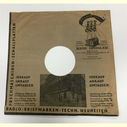 Original Minerva Cover fr 25er Schellackplatten A1 C