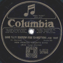 New Princes Toronto Band - Sunny Havana / Save Your Sorrow ( For To-Morrow )