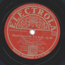 Wilhelm Backhaus - Klavierkonzert Nr. 2 in B-dur, Op. 83 ( 5 Platten, Platte 2 fehlt)