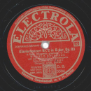 Wilhelm Backhaus - Klavierkonzert Nr. 2 in B-dur, Op. 83 ( 5 Platten, Platte 2 fehlt)