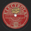 Wilhelm Backhaus - Klavierkonzert Nr. 2 in B-dur, Op. 83 ( 5 Platten, Platte 2 fehlt)