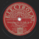 Wilhelm Backhaus - Klavierkonzert Nr. 2 in B-dur, Op. 83 ( 5 Platten, Platte 2 fehlt)
