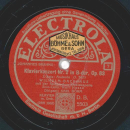 Wilhelm Backhaus - Klavierkonzert Nr. 2 in B-dur, Op. 83 ( 5 Platten, Platte 2 fehlt)