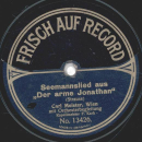 Carl Meister - Gondellied aus " Nacht in Venedig" / Seemanslied aus " Der arme Jonathan"