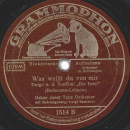 Harry Hiller - Ich hab dir zu tief in die Augen gesehen / Oskar Joost , Luigi Bernauer - Was weißt du von mir