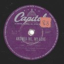 Nat King Cole - Why / Answer Me, My Love   