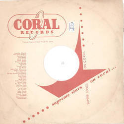 Original Coral Cover fr 25er Schellackplatten A3 B