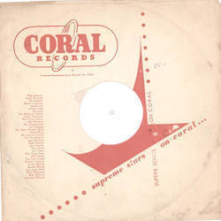 Original Coral Cover fr 25er Schellackplatten A3 B