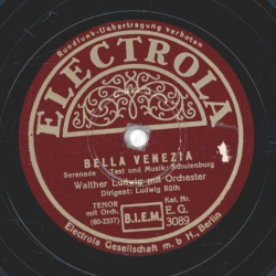 Walther Ludwig - Bella Venezia / Isola Bella