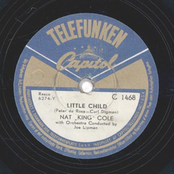 Nat King Cole - Little Child / Red Sails In The Sunset