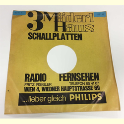 Original 3MH Cover fr 25er Schellackplatten