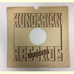 Original Hungrian Cover fr 25er Schellackplatten A4 C