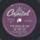 Nat "King" Cole - A Weaver Of Dreams / Wine, Women And Song