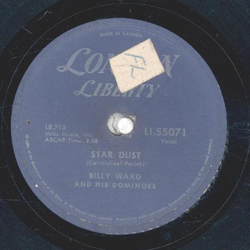 Billy Ward and his Dominoes - Lucinda / Star Dust