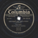 Dinah Shore - Ma Curly Headed Baby / Dear Hearts And Gentle People