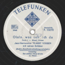 Albert Vossen - Der schöne Klaus ist nie zu Haus! / Olala, was seh ich da