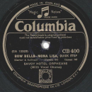 Savoy Hotel Orpheans - Bow Bells - Youre Blasé / Bow Bells - Mona Lisa