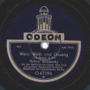 Arthur Bodanzky - Wein, Weib und Gesang 1. Teil / 2. Teil
