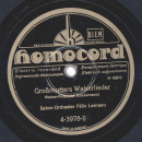 Homocord-Orchester - Waldeslust / Großmutters Walzer