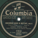 Debroy Somers Band - The Dance of the Blue Danube / Somewhere down in Brittany