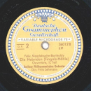Berliner Philharmonisches Orchester - Die Hebriden 1. Teil / 2. Teil
