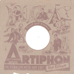 Original Artiphon Cover fr 25er Schellackplatten A4 C