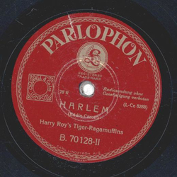 Harry Roys Tiger-Ragamuffins - Roy Club Rag / Harlem