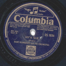 Duke Ellington - HyA Sue / Progressive Gavotte 