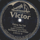 Paul Whiteman and his Orchestra - Burning Sands / Falling