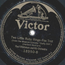 Paul Whiteman - I Found Four Leaf Clover / Two Little Ruby Rings