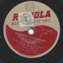 E. Vécsey Rhytm Band - nicht lesbar / Reginella Campagnola