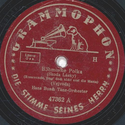 Hans Busch - Böhmische Polka / Heut spielen die Geigen