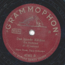 Hans Busch Tanz-Orchester - Musik, die nie erklingt / Das blonde Kätchen