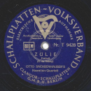 Otto Sachsenhausers Hawaiian Quartett - Hawaiian Sweetheart / Zulie