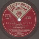 Erwin Hartung - Am Isarbrücklelein / Liebe, ja Liebe