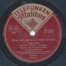 Die vier Harmonisten - Bambino / Sing mir das Lied noch einmal