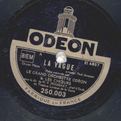Le Grand Orchestre Odèon - La Vague / Les Mille Et Une Nuits