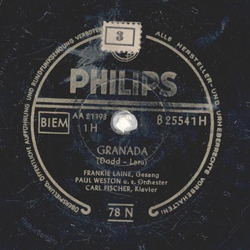 Frankie Laine - Answer Me / Granada