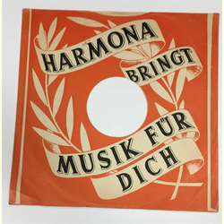 Original Harmona Cover fr 25er Schellackplatten A1 C