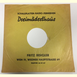 Original 3MH Cover fr 25er Schellackplatten A3 A