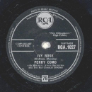 Perry Como - Just Born / Ivy Rose