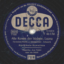 Die Kihula-Hawaiians - Aus Tahiti kam ein Schiff / Alle Rosen der Südsee, Luana