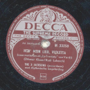The 3 Jocksons - Aan de Muur vant Oude Kerkhof / Hör mein Lied, Violetta