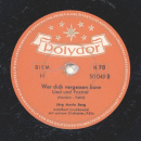 Jörg Maria Berg - Zwei weiße Möven / Wer dich vergessen kann