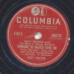 Eddy Duchin - The Man I Love / Someone To Watch Over Me