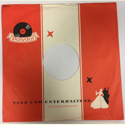 Original Polydor Cover fr 25er Schellackplatten A3 A